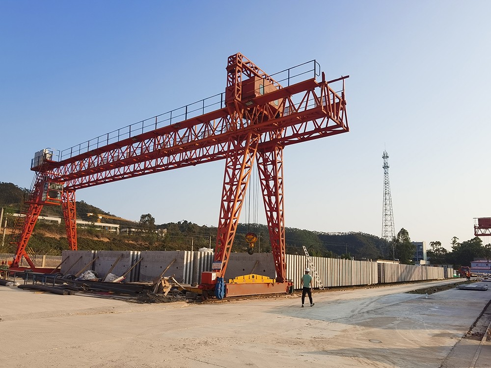 鐵路系統起重機安裝