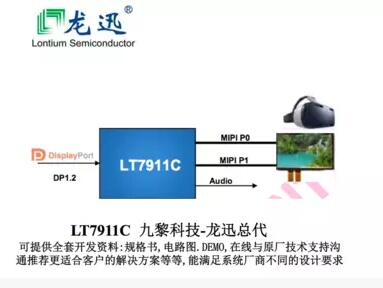 LT7911C-龍訊-DP 轉 MIPIDP-1.2雙端口MIPI DSI / CSI與音頻 電話18826269542