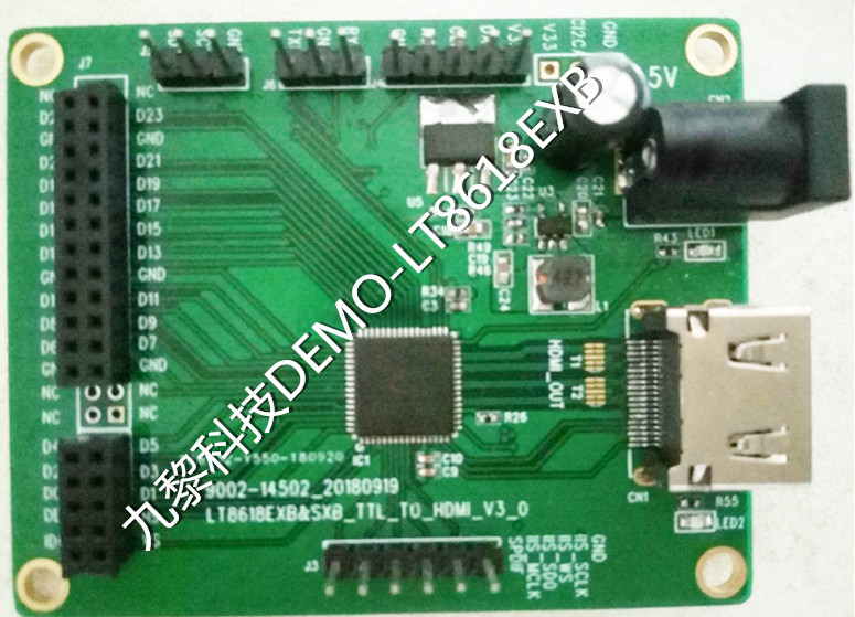 LT8618EXB-RGB輸入 ?HDMI發(fā)送器，低功耗版HDMI發(fā)射器