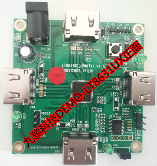 LT8631UX-HDMI/DVI 2.0 3切1模擬開關,多輸入顯示,獨立切換臺