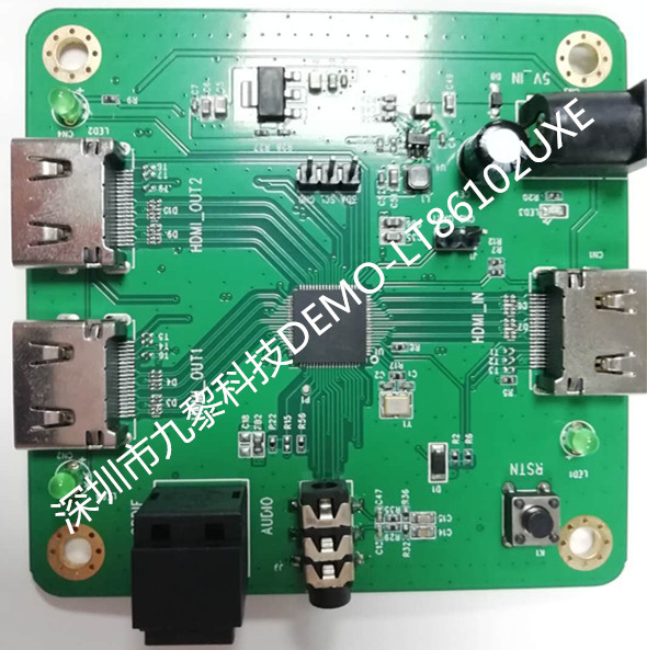  LT86102UXE 單HDMI2.0轉(zhuǎn)雙HDMI2.0芯片，實(shí)現(xiàn)雙擴(kuò)展屏，支持DDC/SCDC兼容HDMI2.0/1.4規(guī)范